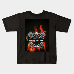 Powered by Fire Kids T-Shirt